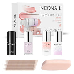 NEONAIL BABY BOOMER NUDE Set - Vernis à ongles UV - Sets - Set d'ongles - Couleurs - Base - Set d'ongles - Ongles - Set - Vernis à ongles UV - Baby Boomer - Manucure - Nude - Vernis à ongles dur - UV LED