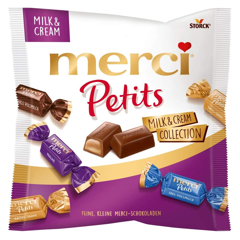 Collection Lait&Crème (1 x 125g) / Chocolats fins en 4 assortiments