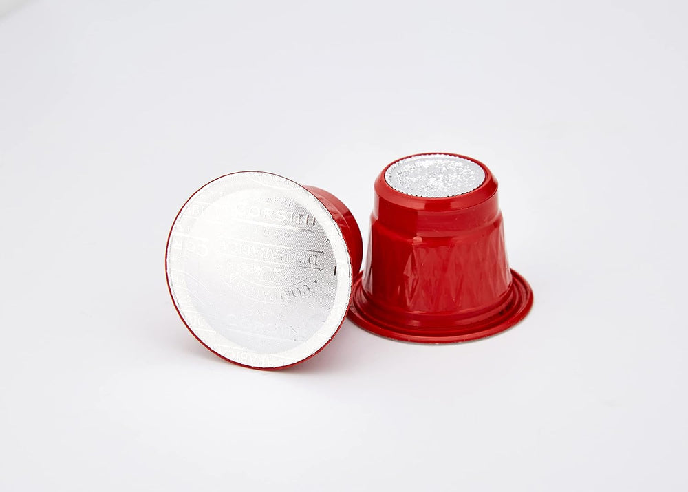 Caffè Corsini - Classico Italiano, Miscela Di Caffè En Capsules Compatibles Nespresso, Gusto Forte E Deciso - Confezione Da 100 Capsules