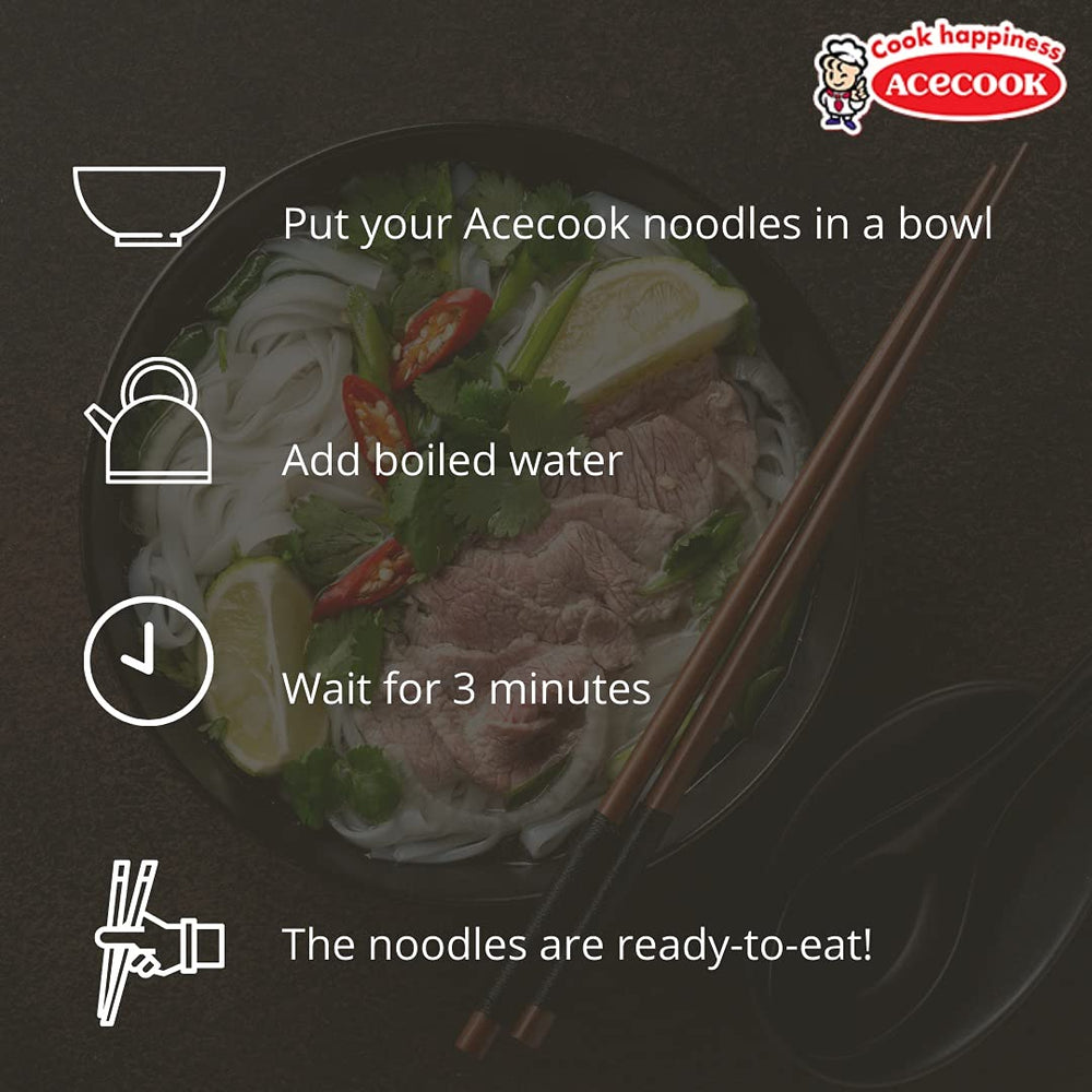 - Nouilles instantanées GD Glass au porc - (1 x 57g)