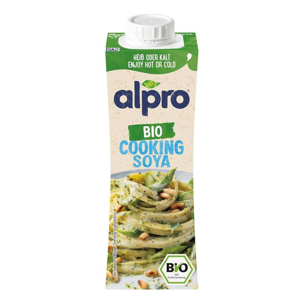 Alpro Bio Cooking Soya – Crème de Koch Vegan Bio – 15 x 250 ml