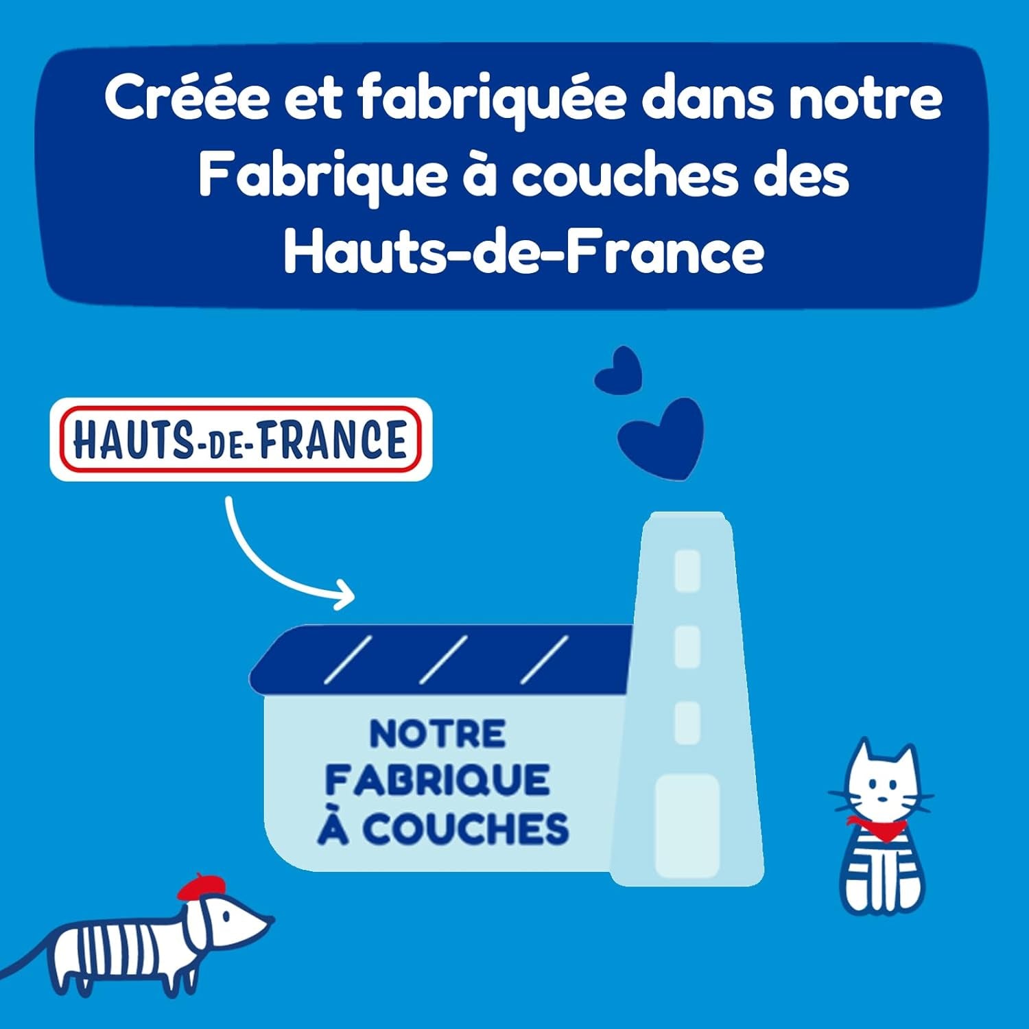 Couches taille 3 (4-9 kg) - saines et très absorbantes - étanche 12 heures - sans substances indésirables - fabriquées en France - prix abordable - 150 couches jetables