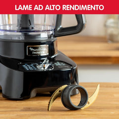 Robot Multifonction, 8 Accessoires, 6 Vitesses, Doubleforce, FP821811 Multifunktionale Küchenmaschine, Kunststoff, Schwarz Mama si Copilul Naty Shop