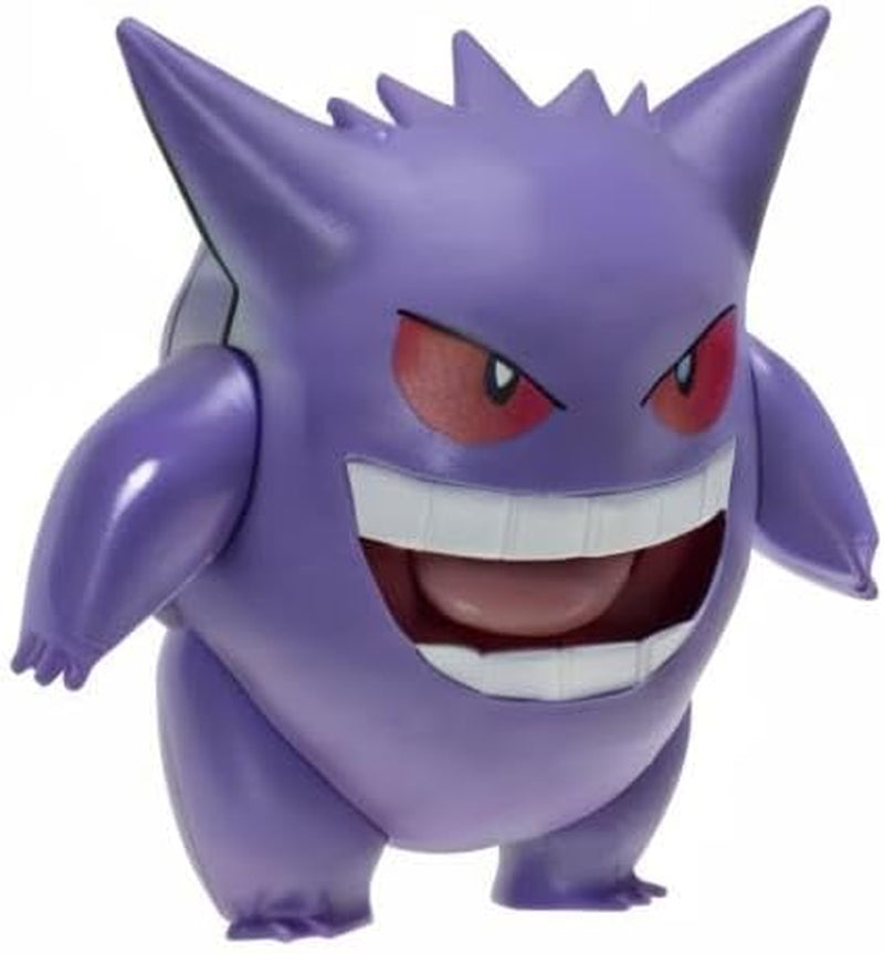 Pokémon PKW0359 - Battle Feature Figure - Figurine mobile officielle Gengar 11,5 cm Figurines Naty Shop