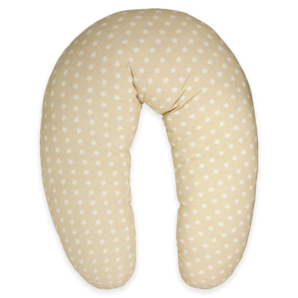 Coussin d'allaitement pour nouveau-né, XL, housse 100% coton, amovible et lavable, garnissage polyester, motif étoile Accessoires Alimentation et Allaitement Bebe Naty Shop