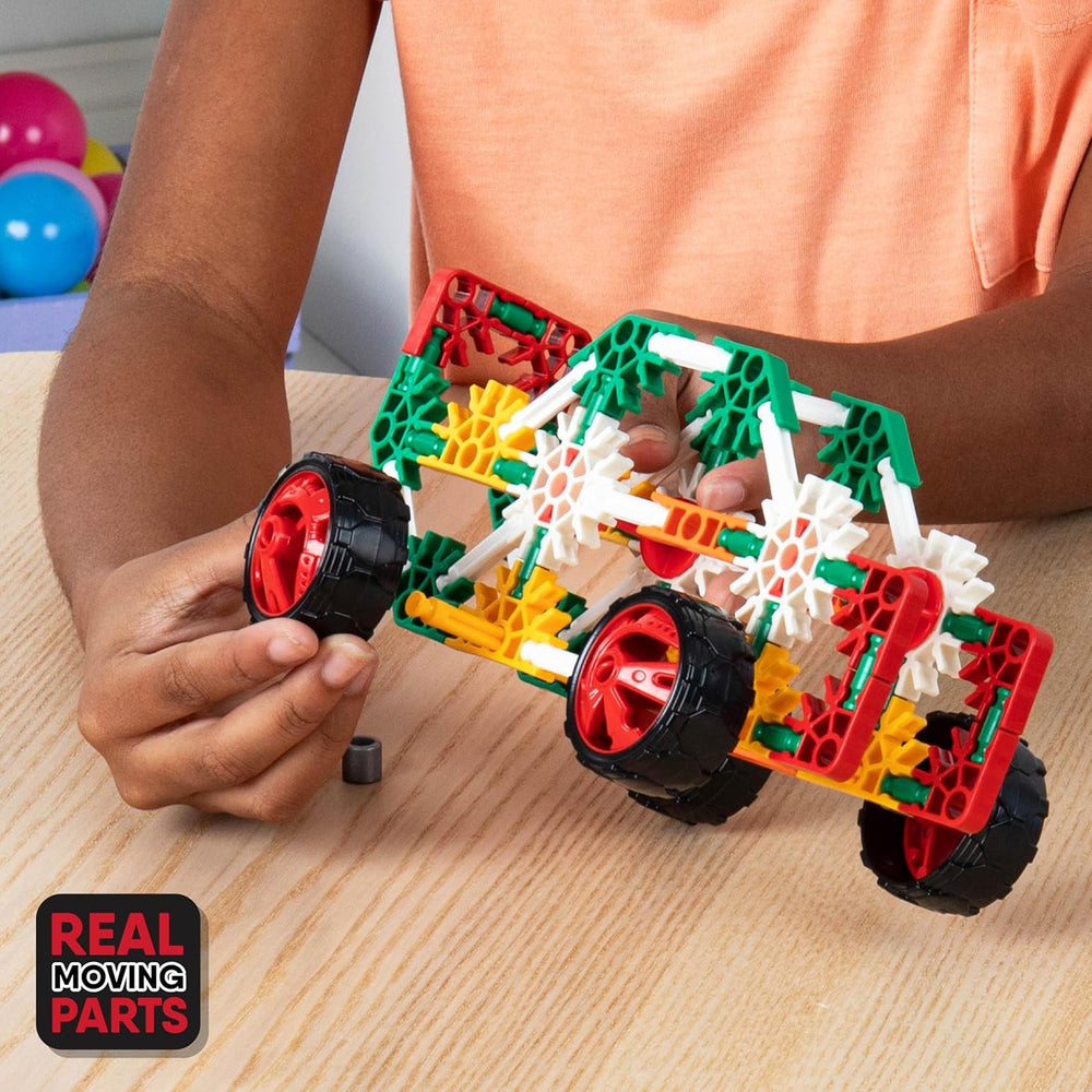 K'NEX 15210 Kit de construction pour accessoires avec 40 modèles, jeu de simulation pour jeunes et filles, ensemble de 141 pièces, jeu de construction pour enfants, jeu de construction à partir de 5 ans