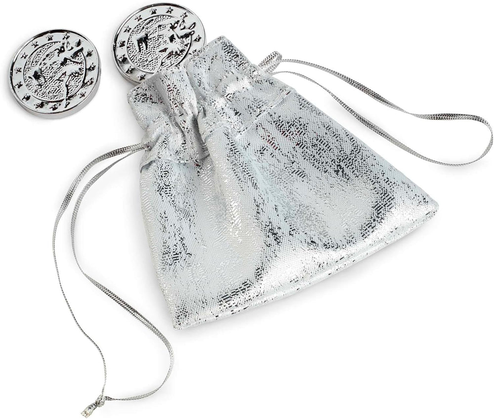 Barbie Signature Tooth Fairy Doll, poupée de collection avec ailes de fée, baguette magique et sac à pièces, cadeau pour enfants de 6 ans et plus, JCW43 Naty Shop Dolls