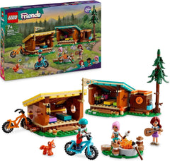 LEGO Friends Cosy Huts At Adventure Camp, ensemble de jeu de rôle en plein air, jouet pour enfants pour filles et garçons de 7 ans avec 3 figurines et renard, jouet de camping 42624 ensembles de construction Besuche den LEGO-Store Default Title