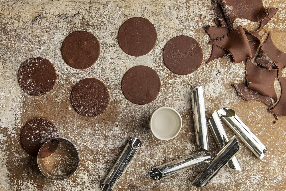 0060212 Cannoli Siciliani Métal 12x2 cm Paquet de 6