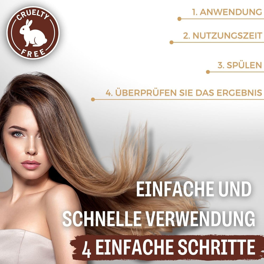 Système de teinture capillaire DeColor Time | épilation aux teintures capillaires | ramenez votre couleur de cheveux naturelle | enlèvement de la couleur peinte | 330 ml de teinture capillaire Naty Shop