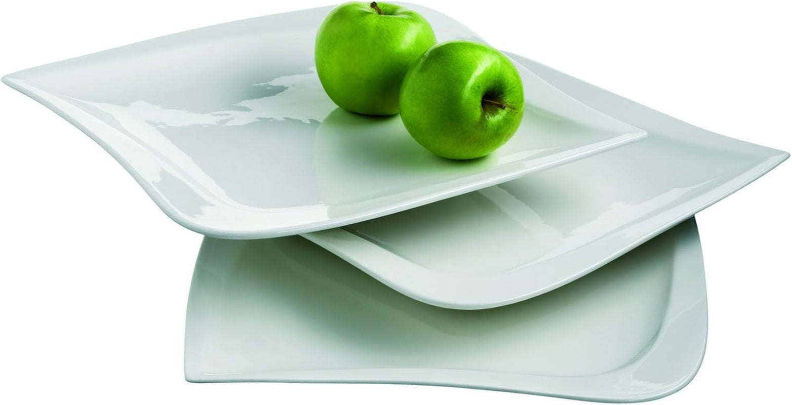 Mäser Seria La Musica, Serviciu combinat, Porțelan Seturi vesela masa Naty Shop Farfurie de 30 cm set de 3