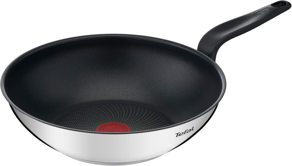 Tefal Poêle principale 20 cm, inox Avec revêtement antiadhésif Casseroles et poêles Naty Shop Revêtement antiadhésif Wok 28 Cm