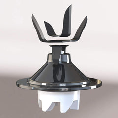 Cecotec Mélangeur Glas Power Schwarz Titan 1000 INOX. 1000 W, Edelstahlgehäuse, 6-Blatt-Blatt Mit Schwarzer Titanbeschichtung, 1,5-L-Glaskrug, 5 Geschwindigkeiten [Energieeffizienzklasse a +] Cuisine Naty Shop