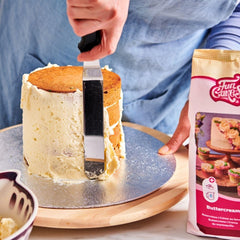 Funcakes Mix Für Buttercreme: Einfach Zu Verwenden, Cremig, Perfekt Zum Dekorieren, Abdecken Und Füllen Von Kuchen, Belag Auf Cupcakes, Halal., 1 Kg Amestec pentru copt si gatit Naty Shop
