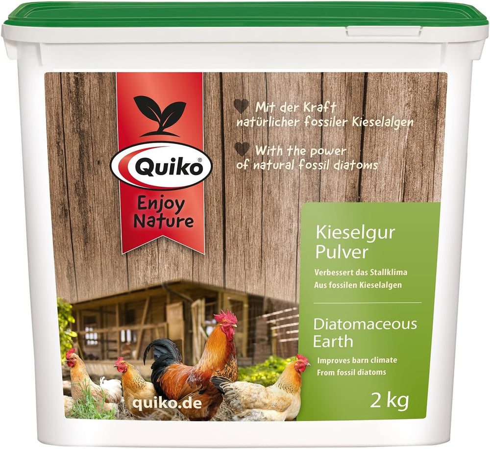 Quiko Hobby Farming - Eifutter für Hühner 2kg - Hühner Zubehör - Hühner Vitamine