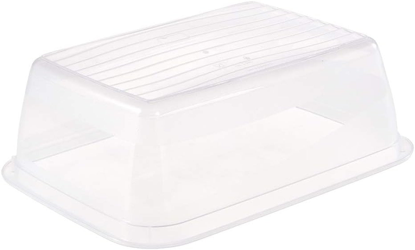 Keeeper set de 3 borcane pentru păstrarea alimentelor, 3 x 1,25 l, 20,5 x 15,5 x 6,5 cm, Fredo Fresh, albastru transparent Cutii depozitare alimente Naty Shop