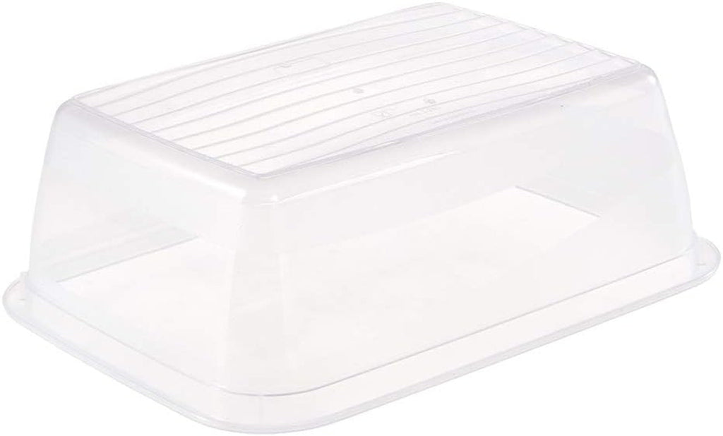Keeeper set de 3 borcane pentru păstrarea alimentelor, 3 x 1,25 l, 20,5 x 15,5 x 6,5 cm, Fredo Fresh, albastru transparent Cutii depozitare alimente Naty Shop