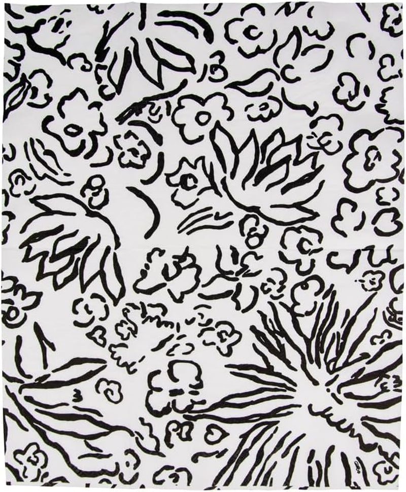 Șervețele de hârtie Matisse pentru prosoape de oaspeți, negre, 15 bucăți per pachet