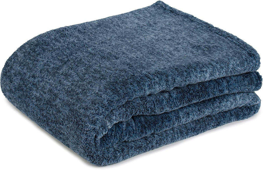 Gözze - Pătură living și confortabilă marmorată, 150 X 200 Cm - Petrol Paturi si Cuverturi Besuche den GÃ¶zze-Store Albastru închis