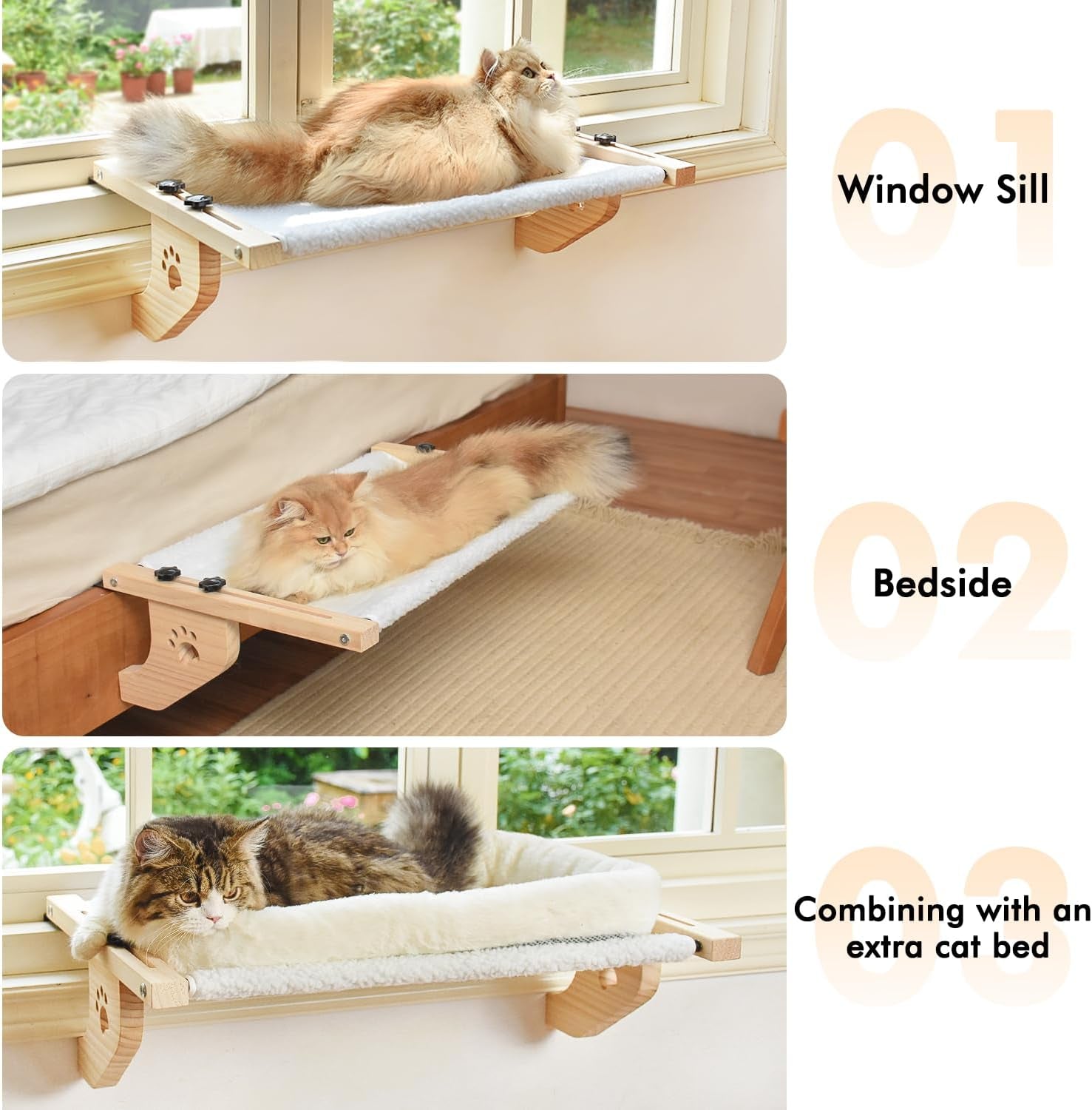 Couvertures et meubles, Sièges de fenêtre, Animaux domestiques, Chats, Lits pour chats, Chats - lits, matelas