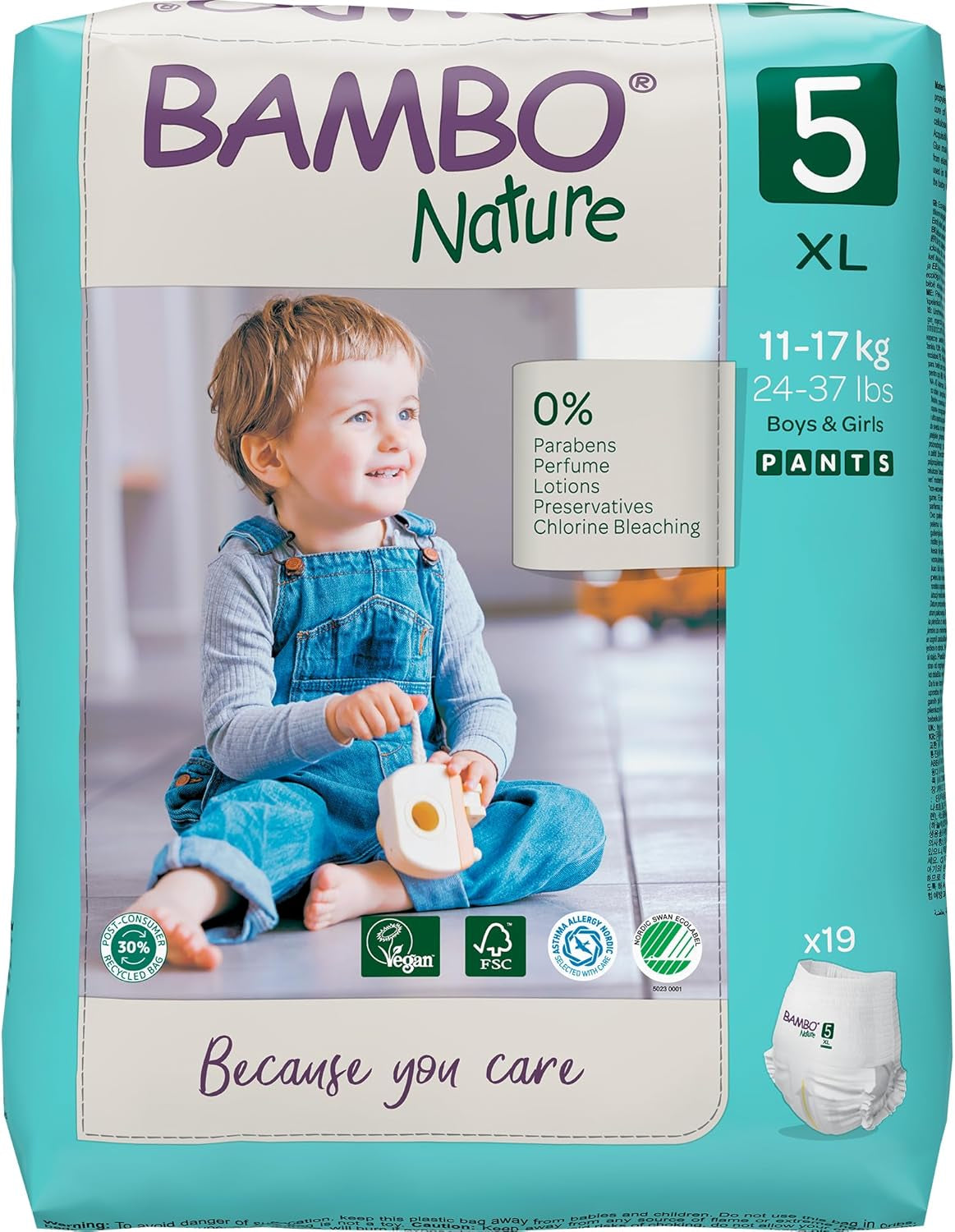 Couches pour bébé Bambo Nature, taille 1 (2-4 kg), boîte mensuelle de 132 unités | Couches haut de gamme avec protection améliorée contre les fuites | Confort et liberté ultimes pour les nouveau-nés | Couches testées dermatologiquement