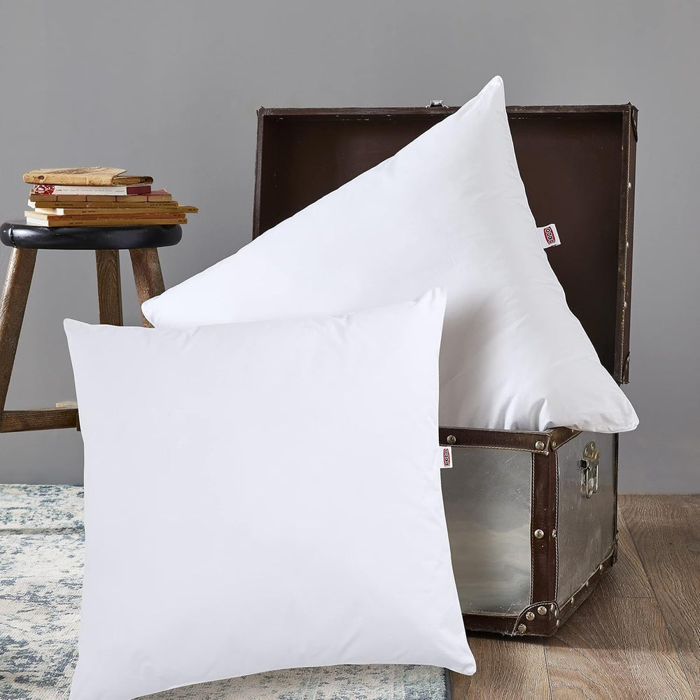 DODO 2 Pièces, Ultra Doux, 60 X 60 cm, Doux Confort, 2 Oreillers Arizona, Circulation d'Air et Gonflable, Lavable en Machine à 40°C Naty Shop Oreillers Standard