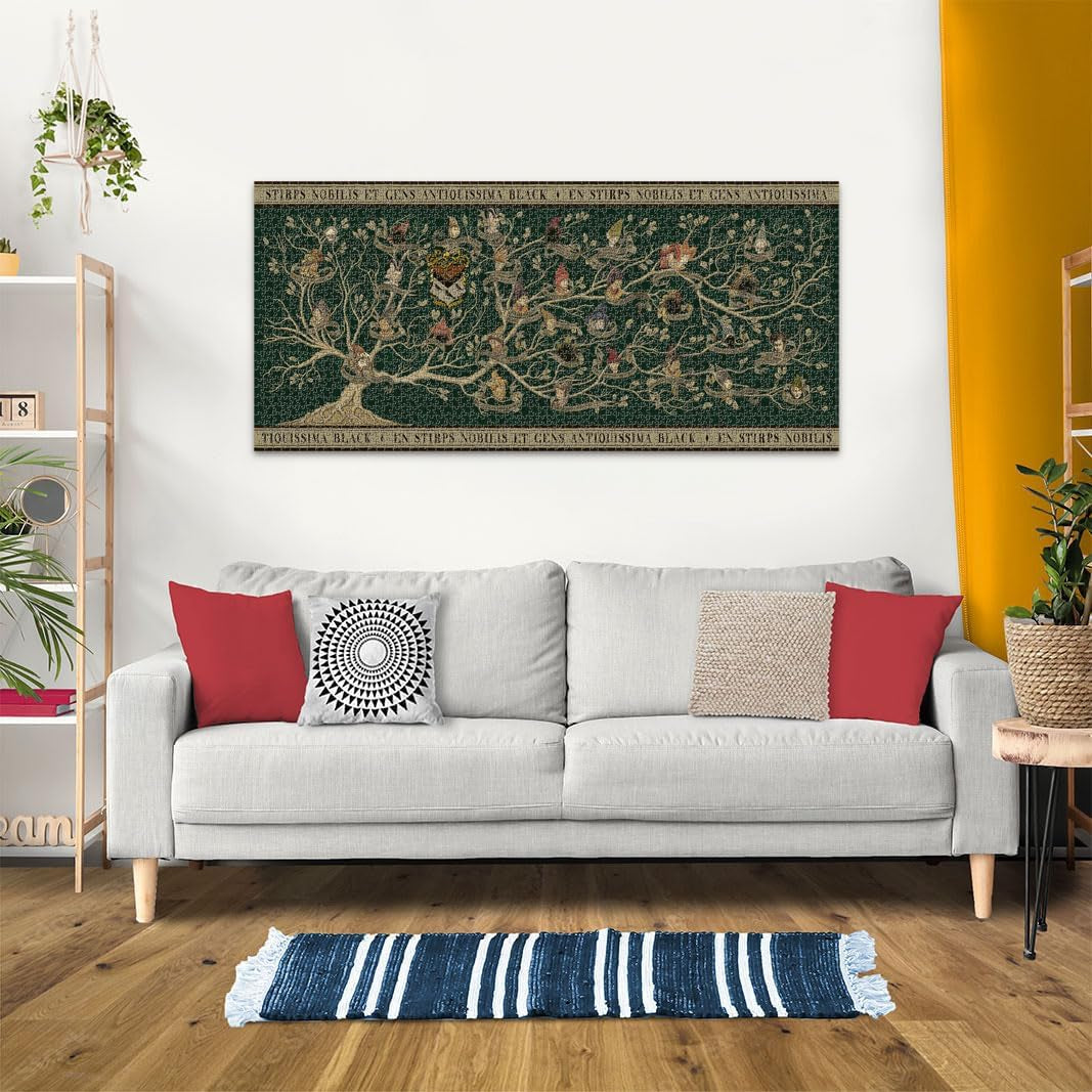 Ravensburger Puzzle 17299 - Arbre Généalogique - Puzzle Panoramique Harry Potter 2000 pièces pour adultes et enfants à partir de 14 ans Puzzle Naty Shop
