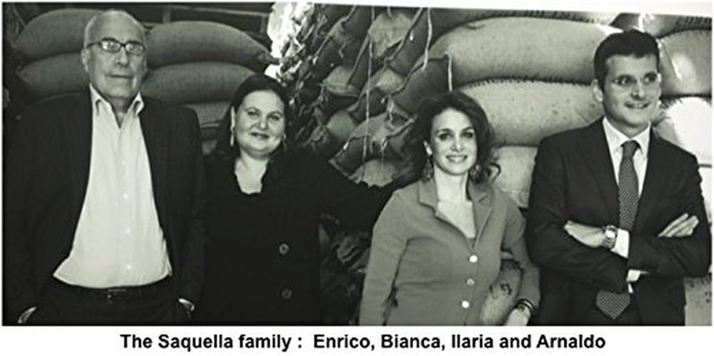 Café en grains Saquella Caffe Saquella Espresso Extra Cream, 1 paquet (1 x 1 kg)