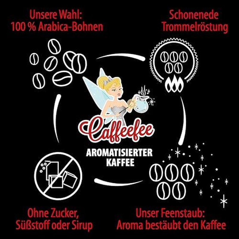 Caffeefee Gaufres belges Bohnen, 250 g, aromatisierter Röstkaffee