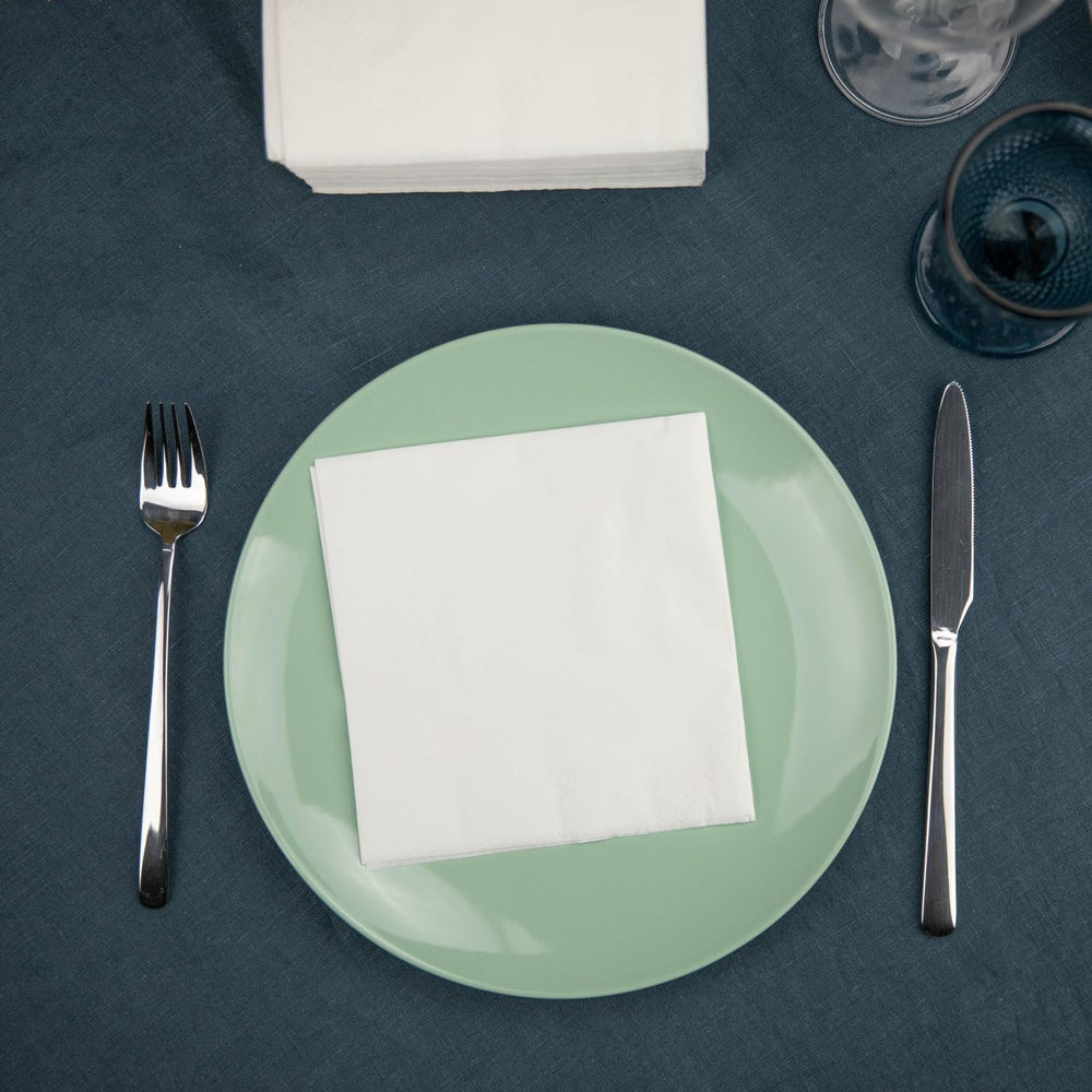 Serviettes en papier Renova, Art de la table, 50 serviettes de qualité supérieure, 3 épaisseurs