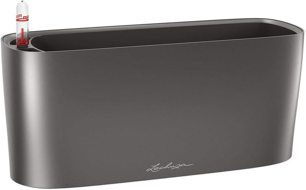 LECHUZA DELTA 20 antracit metalic 15563