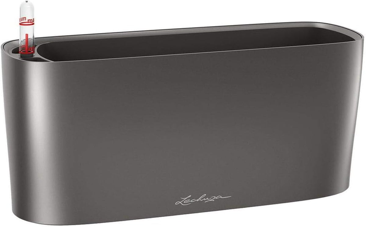 LECHUZA DELTA 20 antracit metalic 15563