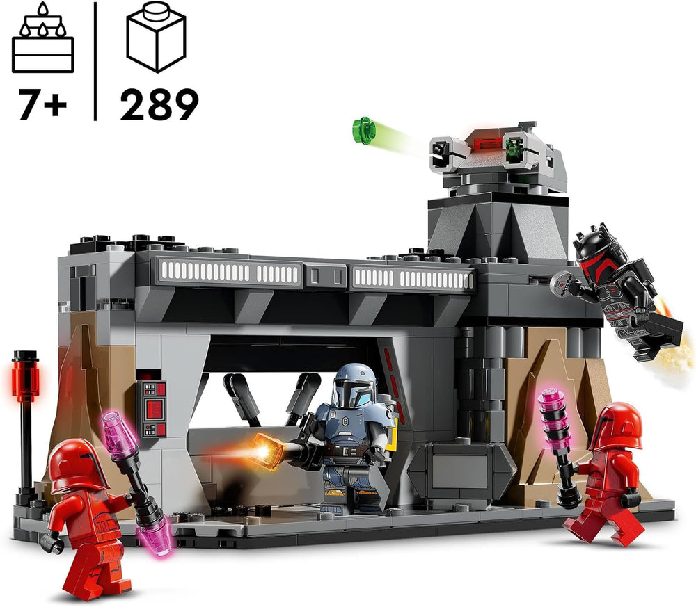 LEGO Star Wars : Le duel mandalorien entre Paz Vizsla et Moff Gideon, jouet de construction à collectionner pour enfants, idée cadeau pour garçons et filles créatifs de plus de 7 ans, jouet mandalorien 75386 Jeux de construction Beuche den LEGO-Store