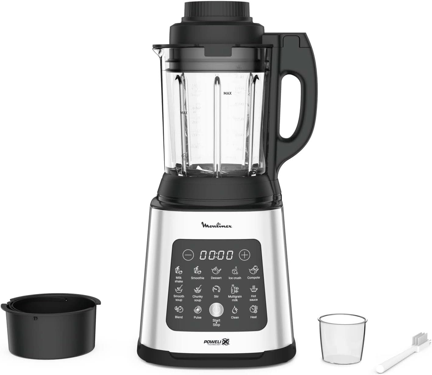 Perfectmix Cook, batteur sur socle avec 10 programmes automatiques, 1400 W, prépare des recettes chaudes et froides Mère et Enfant Naty Shop