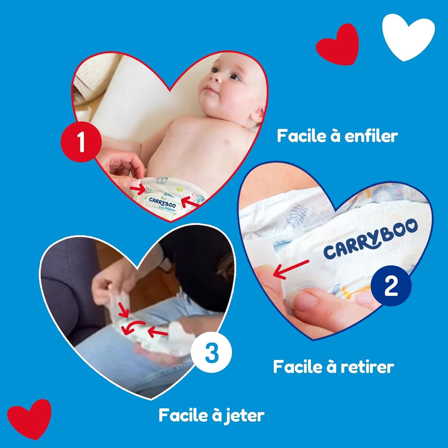 - Couches taille 5 (12-25 kg) - saines et très absorbantes - Protection contre les fuites 12 heures - sans substances indésirables - fabriquées en France - prix abordable - 120 couches jetables