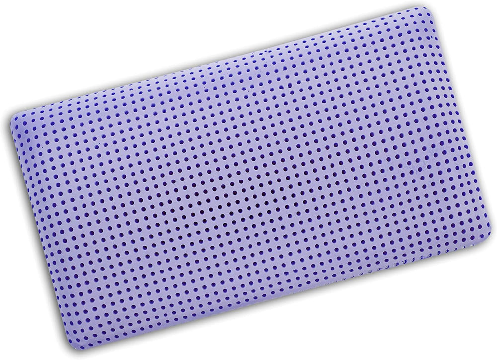 V.I.P. Oreiller Very Important Pillow Soap, boucles, mousse à mémoire de forme, avec traitement lavande, 42 X 72 X 11, Fabriqué en Italie, blanc, C.854492 Oreillers standards Naty Shop