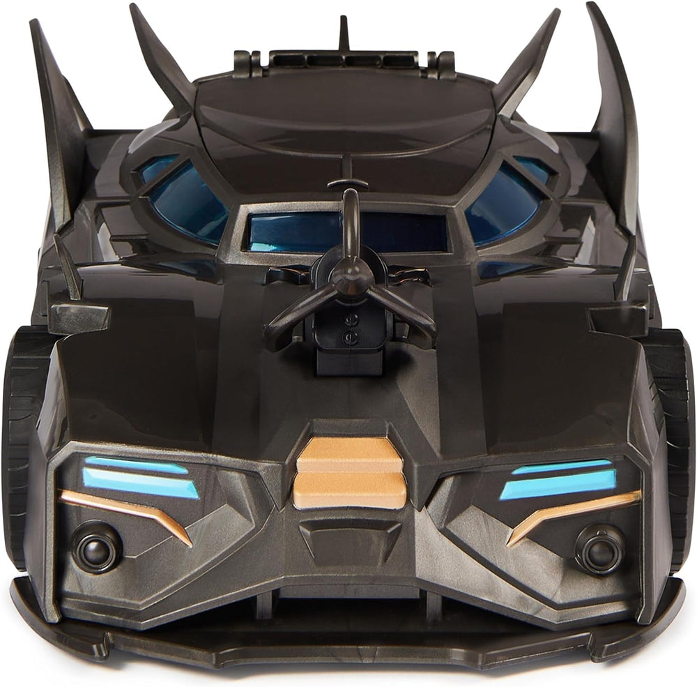 DC Comics Batman Offroad Batmobile avec catapulte avec crochet et cellule grillagée à l'arrière comprenant une figurine Batman de 10 cm pour les fans de super-héros à partir de 4 ans Figurines Naty Shop