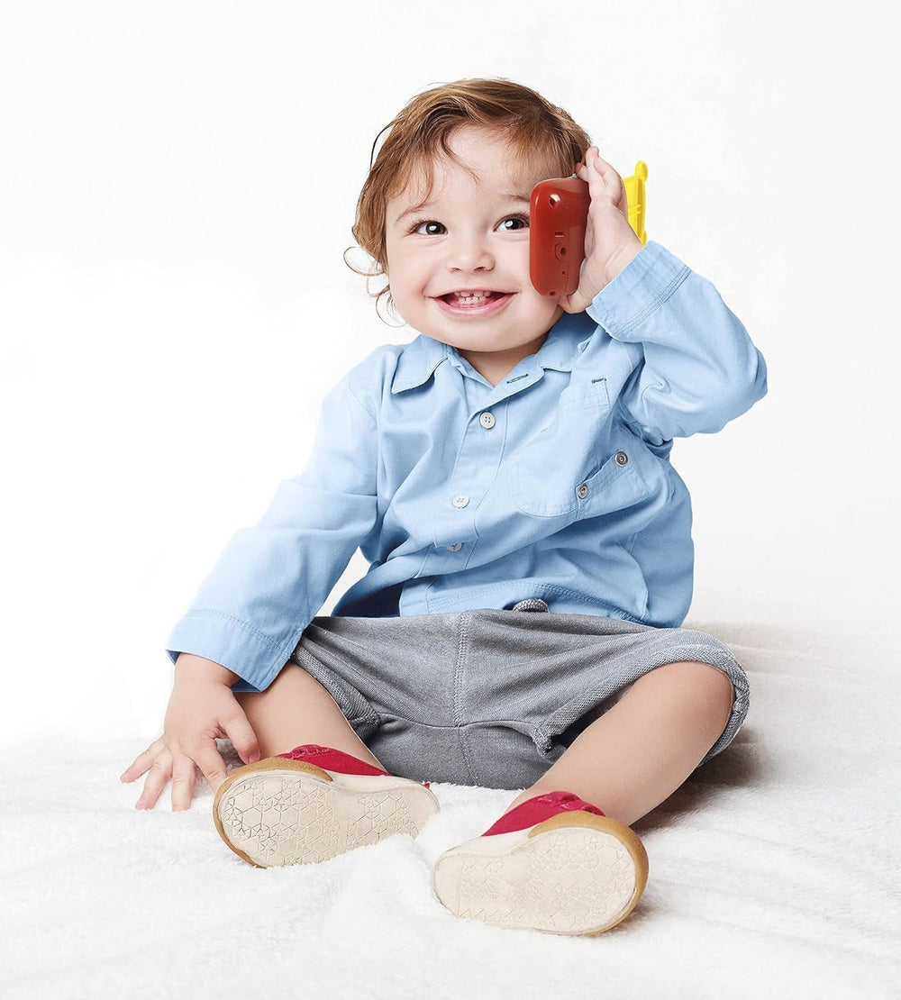 Clementoni 17711 Disney Baby Baby Mickey Smartphone, téléphone portable pour enfants avec effets lumineux et sonores, jouet interactif pour enfants de 9 à 36 mois, M, multicolore Bebe Toys Naty Shop