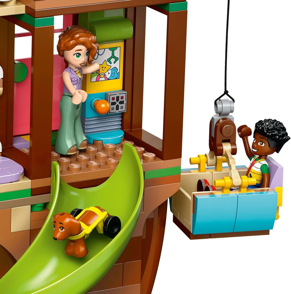 LEGO Friends Tree House - Ensemble de jeu de rôle à construire et à jouer - Maison de jouets pour filles de 8 ans - Ensemble avec 4 figurines de personnages et 2 figurines d'animaux - Idée cadeau pour enfants 42652 Jeux de construction Besuche den LEGO-Store