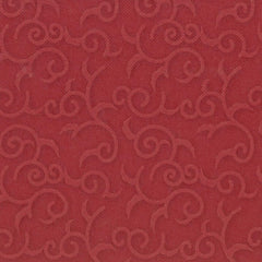 Papstar, 50 serviettes "Collection ROYAL" pli 1/4 40 Cm X 40 Cm Bordeaux "Casali", #84880