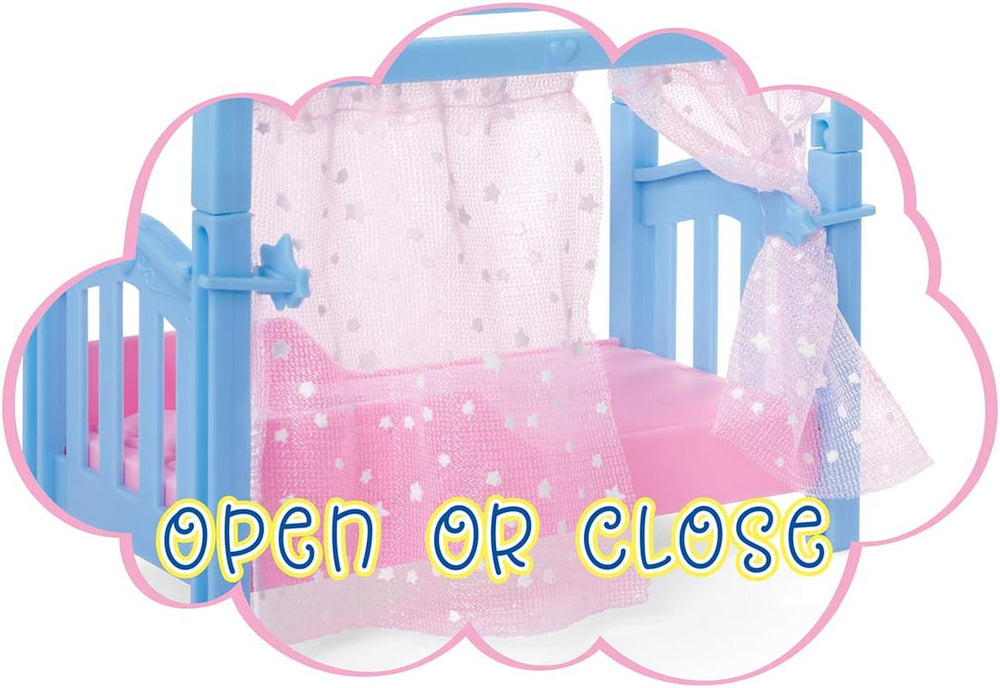 Simba Steffi Love Sweet Dreams / Jolie poupée et berceau / avec fonction qui brille dans le noir / 12 pièces / 29 cm / Pour les enfants à partir de 3 ans