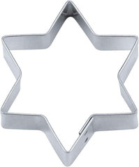 Städter Star 15 cm/H 3 cm Moule à biscuits à 6 pointes Argenté