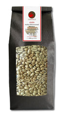 Café cru - Café vert Malabar Monsooned d'Inde (1000g de grains de café vert) - Certifié GMP