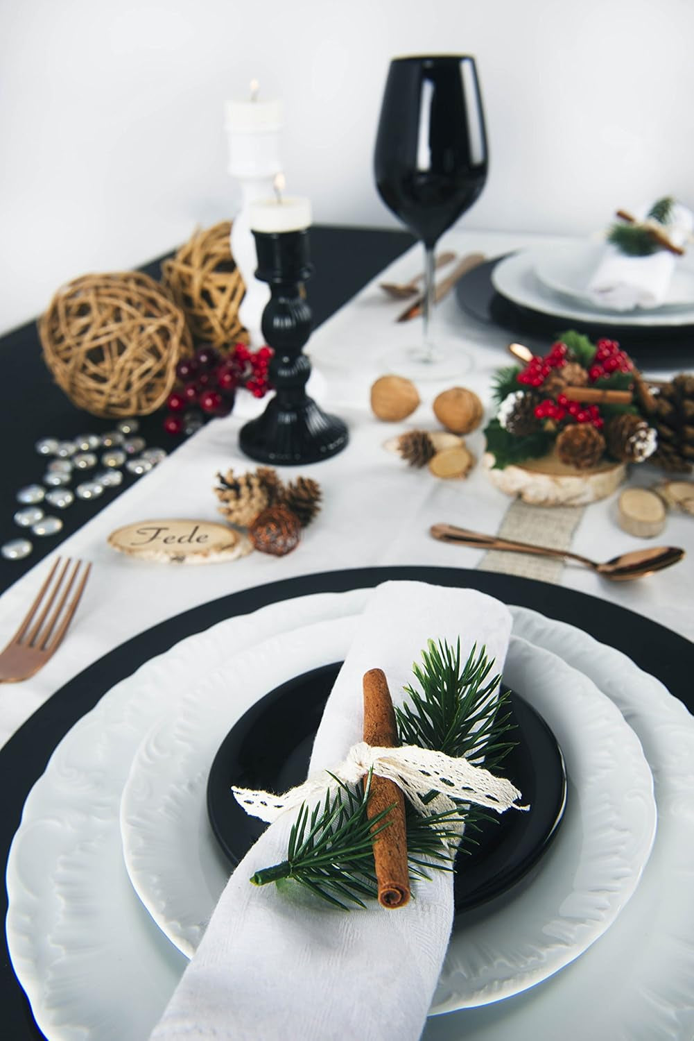 Ménagère Excelsa, 18 pièces, blanc