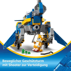 LEGO Sonic le hérisson Cyclone contre. Metal Sonic - Jouet à collectionner Mechs avec 2 figurines de jeux vidéo - Idée cadeau pour les garçons et les filles à partir de 8 ans et les adolescents fans de jeux 77002 Jeux de construction Besuche den LEGO-Store