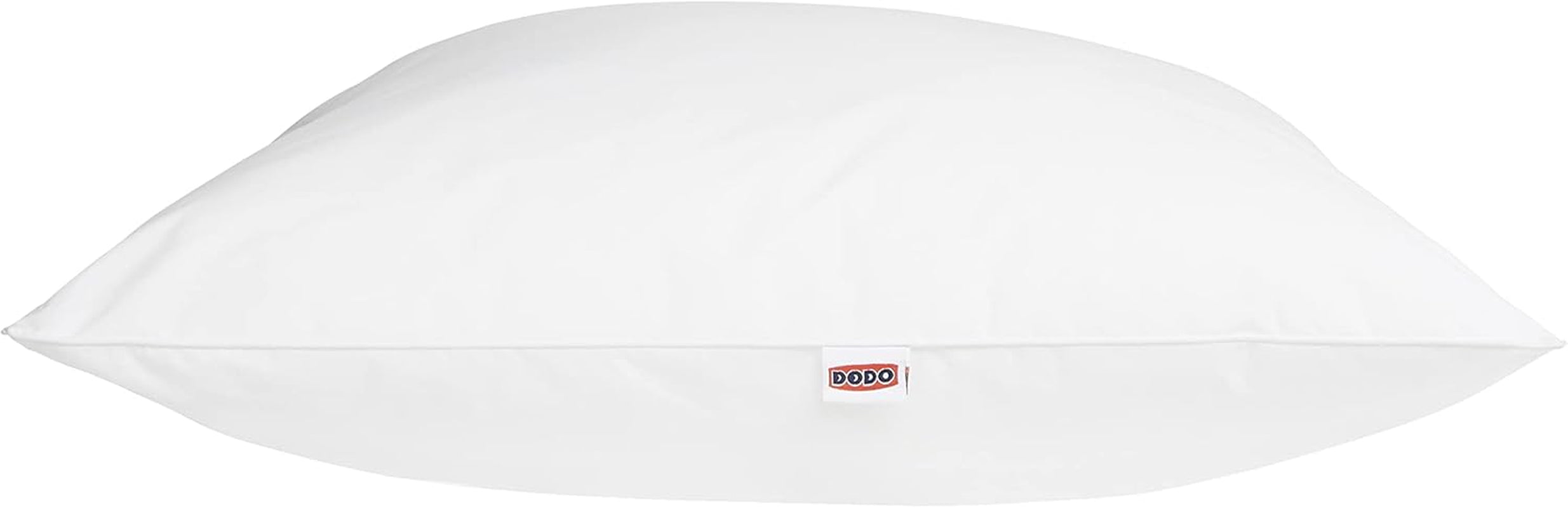 DODO 64476 Coussin Calgary, Duvet/Oie & Peau de Canard, 65 X 65 cm, Blanc Naty Shop Coussins Standard