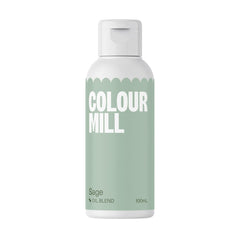 Colorant alimentaire à base d'huile de sauge Color Mill - Colorant alimentaire pour chocolat, fondant, muffins, gâteaux, pâtisserie, macarons - Colorant alimentaire pour décoration de gâteaux - 100 ml