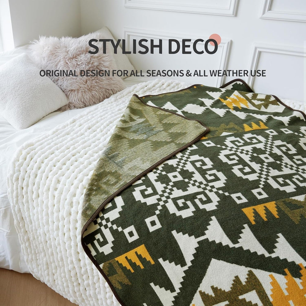 ACUSHLA 200,7X160 Cm, 1,7 Kg, couverture, couverture en laine, couverture de voyage chaude, couverture tricotée, décorative, couvertures pour canapé, chaise, canapé, lit, salon, camping, convient à toutes les saisons Ww203 Lits et couvertures Besuche den ACUSHLA-Store