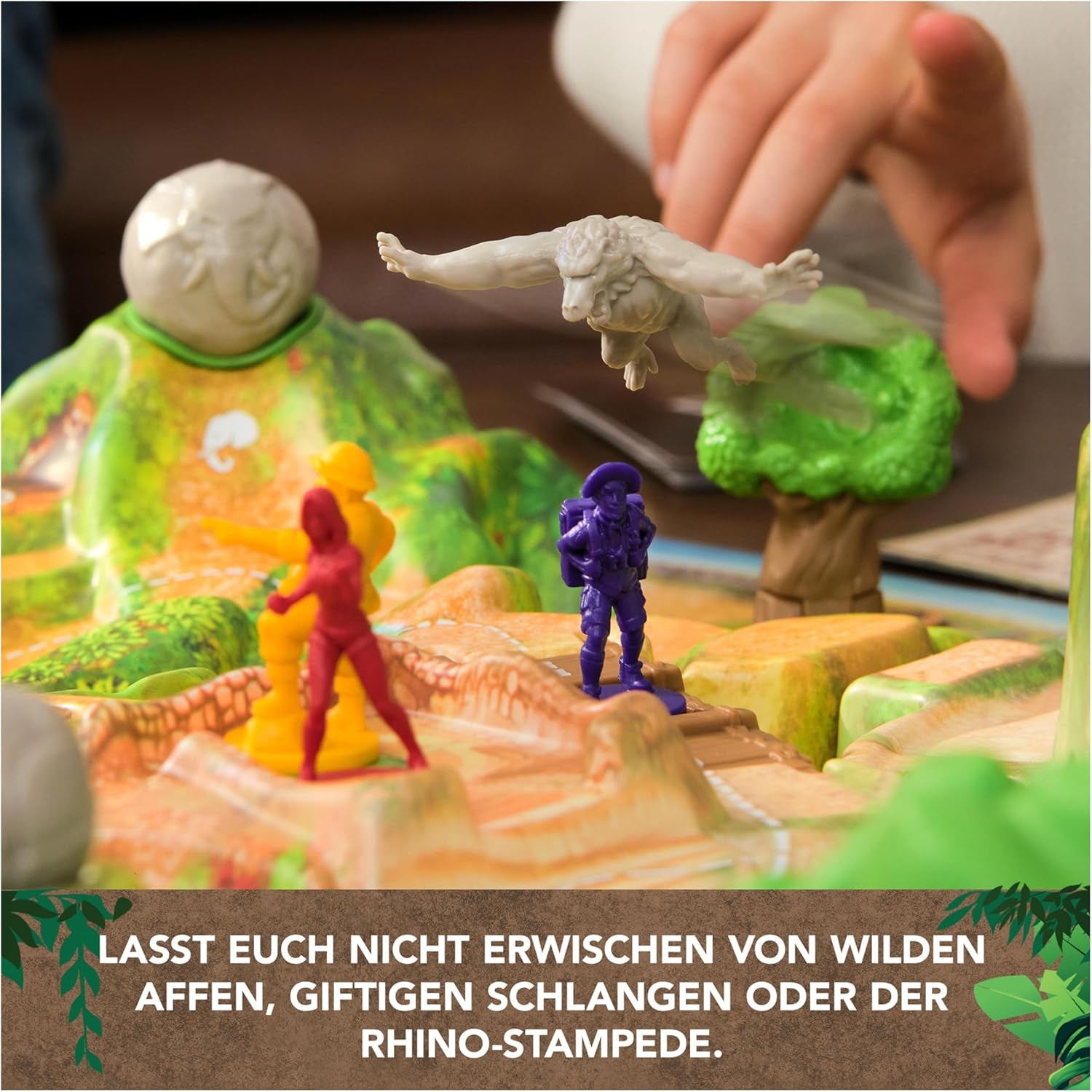 Spin Master Games - Jumanji Stampede - un jeu d'aventure 3D coopératif massif pour toute la famille, 2 à 4 joueurs, à partir de 8 ans