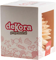 dekora - Fleur Géante 12,5 cm - Dahlia d'Automne - Sans Gluten, Sans Lactose, Vegan - Décorations de Gâteaux pour Mariages, Anniversaires et Desserts - Pâte à Sucre Naty Shop Facile à Utiliser